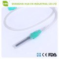 China blood needle butterfly blood needle luer adapter blood lancet